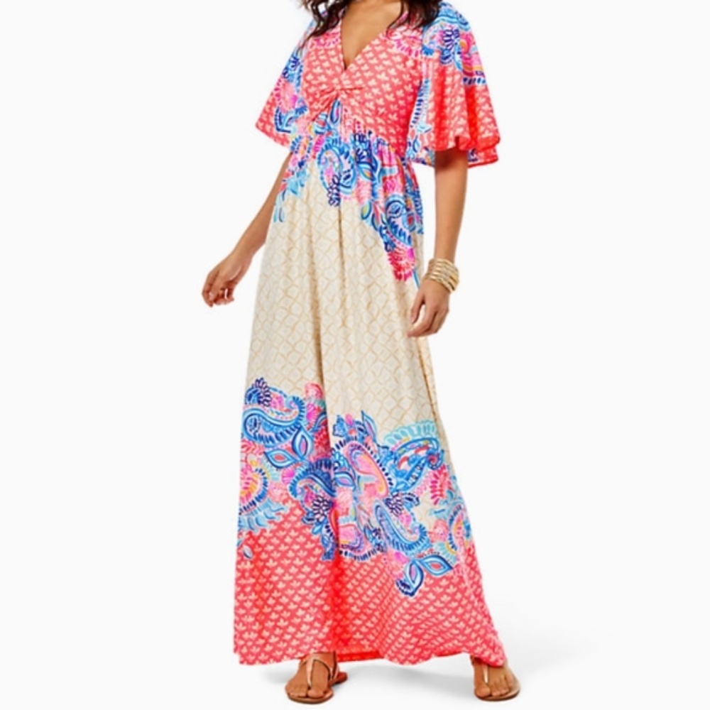 NWT Lilly Pulitzer Minka Maxi Dress Size 2